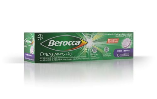 Berocca Energy Cassis & berries poretabletit