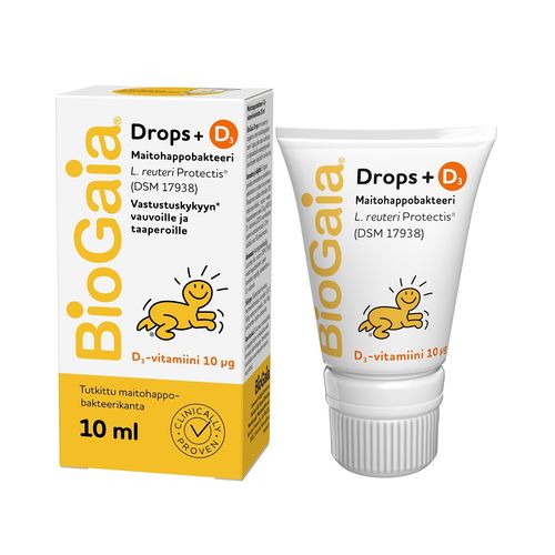 BioGaia Drops + D3 10 ml