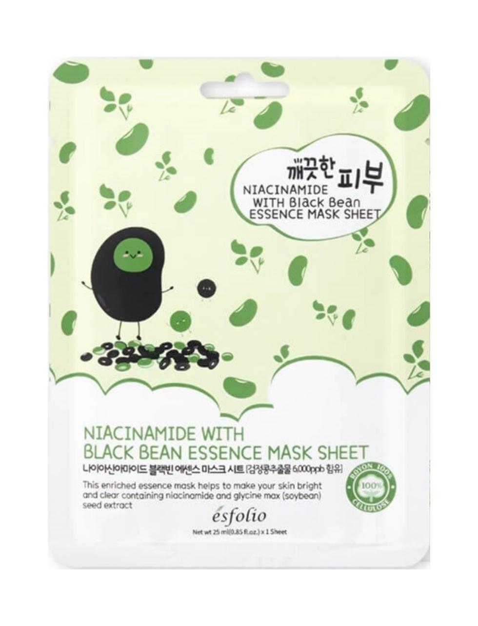 Esfolio Pure Skin Niacinamide Black Bean Essence