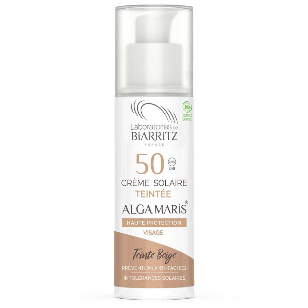 Aurinkovoide Kasvoille Spf50 Beige