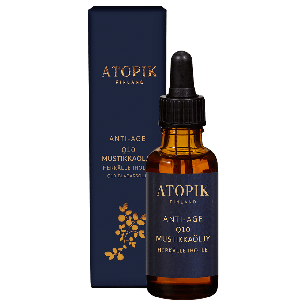 Atopik Anti-Age Q10 Mustikkaöljy 30ml