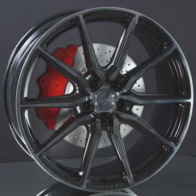 VOSSEN HF3 DOUBLE TINTED GLOSS BLACK 8,5X19