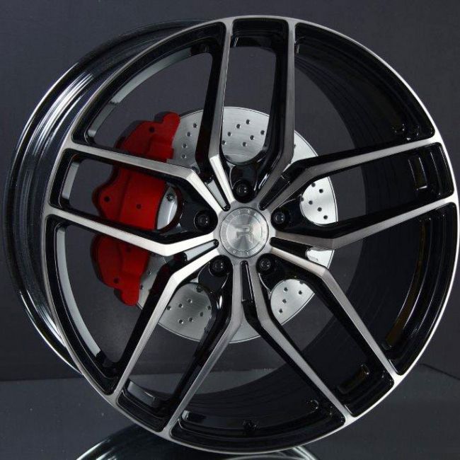 R-SERIES R8 GLOSS TINTED BLACK 9,5X19