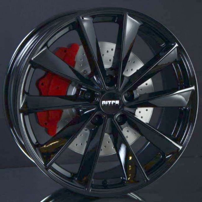 NITRO AERO FF GLOSS BLACK 10,5X20