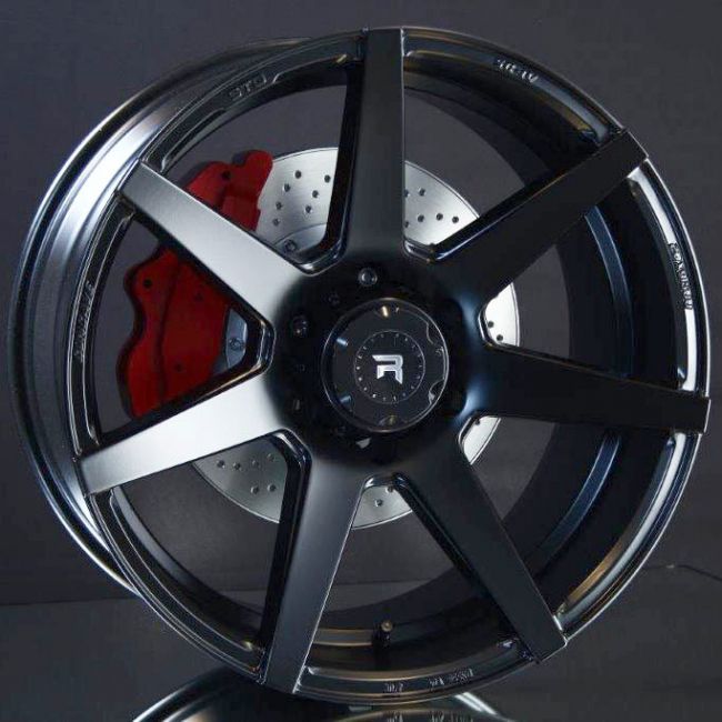 R-SERIES R11 SATIN BLACK 9,5X20