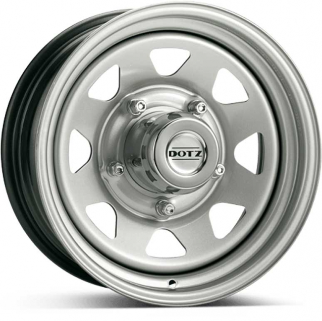 DOTZ 4X4 DAKAR SILVER 6X15