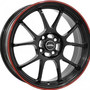 Inter Action Phoenix Black 6.5x15 4/98 ET35 B58.1