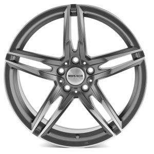 Monaco Grand Prix Anthracite Polished 8x19 5/112 ET45 B66.5