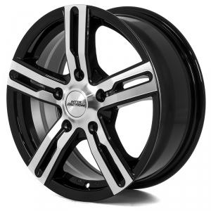 Inter Action Kargin Gloss Black Polished 6.5x16 5/114.3 ET45 B66.1