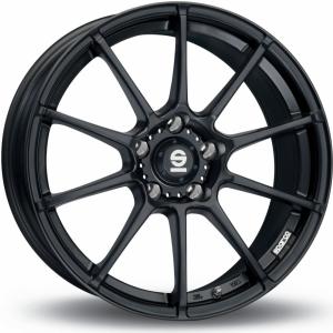 Sparco Assetto Gara Matt Black 8x18 5/112 ET48 B73.1