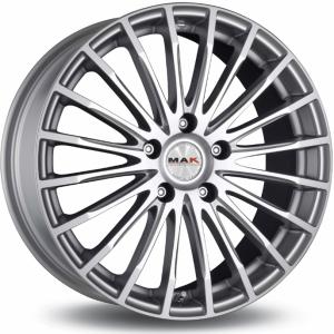 MAK Fatale Silver 7.5x17 5/112 ET43 B76