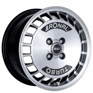 RONAL R10 Turbo Black Polished 7x15 4/108 ET28 B76