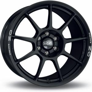 OZ Challenge HLT Matt Black White Lettering 8.5x18 5/130 ET50 B71.6