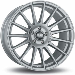 OZ Superturismo Dakar Matt Silver Black Lettering 8.5x20 5/112 ET45 B79