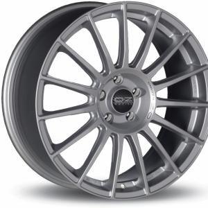 OZ Superturismo LM Matt Silver Black Lettering 7x17 4/100 ET42 B68