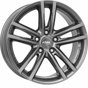 Rial X10 Metal Grey 7x16 5/112 ET47 B66.7