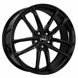 Brock B38 Shiny Black 8x18 5/100 ET35 B63.4