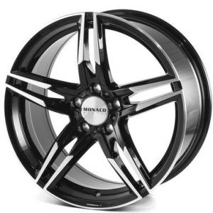 Monaco Grand Prix Black Polished 7.5x17 5/112 ET45 B66.5