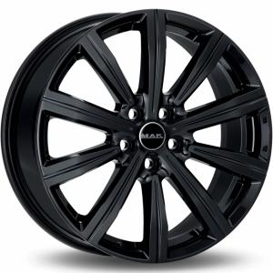 MAK Birmingham Gloss Black 8x19 5/108 ET45 B63.4