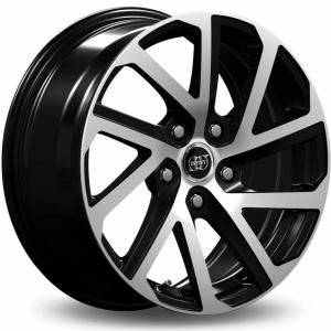 INFINY Cobalt Bright Black Machined Face 8x18 5/100 ET42 B73.1