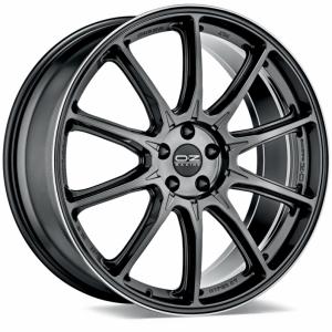 OZ Hyper XT HLT Dark Graphite Machined Lip 9x22 5/108 ET42 B63.4