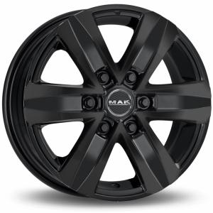 MAK Stone6 T Gloss Black 7.5x17 6/139.7 ET30 B112