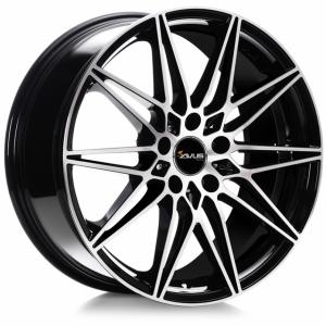 Avus AC-MB5 Black Polished 8x18 5/112 ET30 B66.7