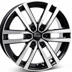 Image Rock Gloss Black Polished 7.5x17 6/114.3 ET50 B66.1