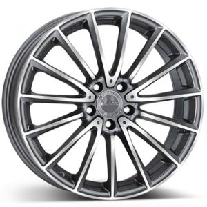 MAK Komet Gunmetal Machined Face 9x18 5/112 ET33 B66.6