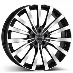 MAK Krone Black Polished 9.5x20 5/112 ET45 B66.6