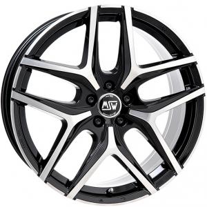 MSW 40 Black Polished 7.5x19 5/120 ET45 B72.5