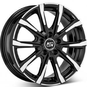 MSW 79 Black Polished 6.5x16 5/114.3 ET50 B67.1