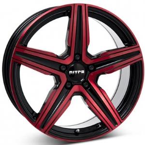 Nitro Spark Gloss Black Red 8.5x20 5/112 ET45 B66.5