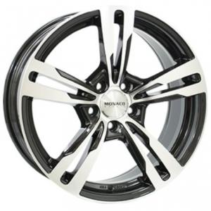 Monaco GP4 Gloss Black Polished 7.5x17 5/112 ET45 B66.5