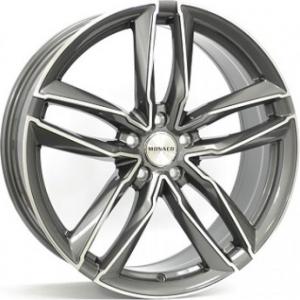 Monaco MC2 Anthracite Polish 8.5x19 5/112 ET35 B66.5