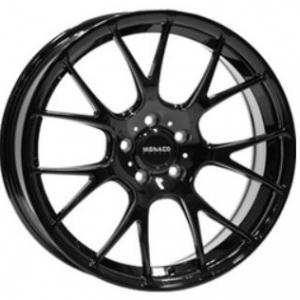 Monaco Mirabeau Gloss Black 8.5x19 5/112 ET45 B73.1