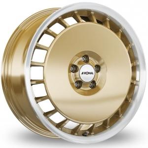 RONAL R50A Gold Polish 7.5x16 4/100 ET38 B68