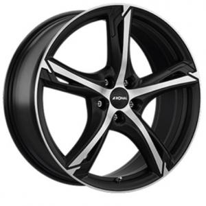 RONAL R62 Matt Black Polished 7.5x18 5/108 ET40 B76