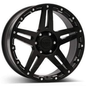 LND R13 Matt Black 9x18 6/139.7 ET19 B78.1