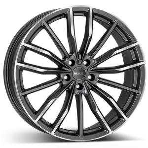 MAK Rappt Gunmetal Machined Face 10.5x21 5/112 ET43 B66.6