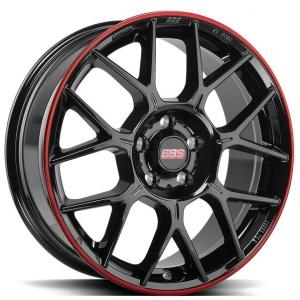 BBS XR Black Red 8.5x19 5/112 ET30 B82