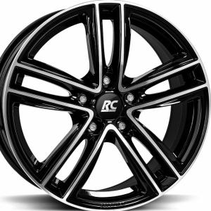 Brock RC27 Black Full Polish 7.5x17 5/100 ET46 B57.1