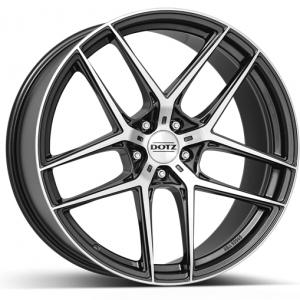 DOTZ LagunaSeca dark 10x20 5/120 ET35 B72.6