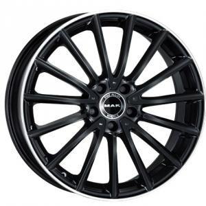 MAK Komet Black Polished 7.5x17 5/112 ET36 B66.6