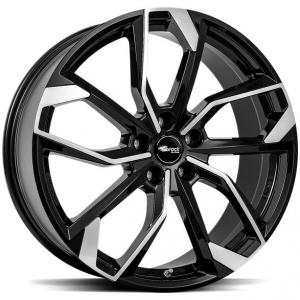 Brock RC34 Black Full Polish 7.5x17 5/100 ET46 B57.1