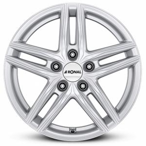 RONAL R65 Silver 6.5x16 5/100 ET40 B68