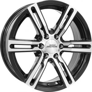 Inter Action Kargin 6 Gloss Black Polished 7x16 6/139 ET25 B110.1