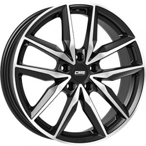 CMS C28 Gloss Black Polished 7x17 5/114 ET40 B67.1