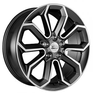 CMS C20 Dull Black Polished 7.5x17 5/112 ET47 B66.4