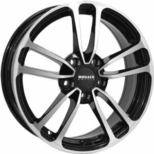 Monaco CL1 Gloss Black Polished 8x19 5/112 ET32 B66.5